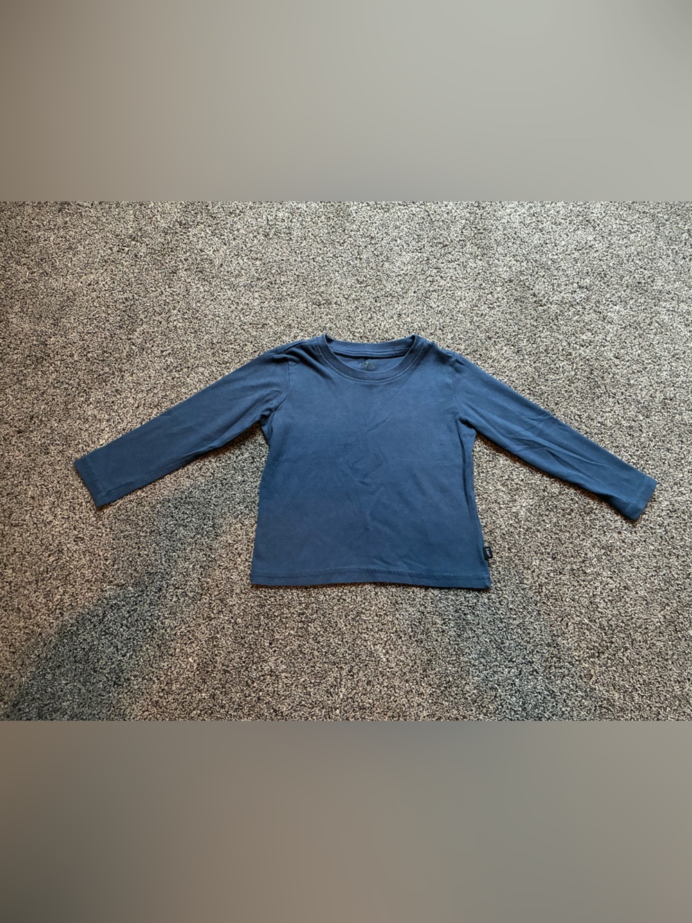 Lee Brand Toddler Boy Blue Long Sleeve Tee, Size 3T